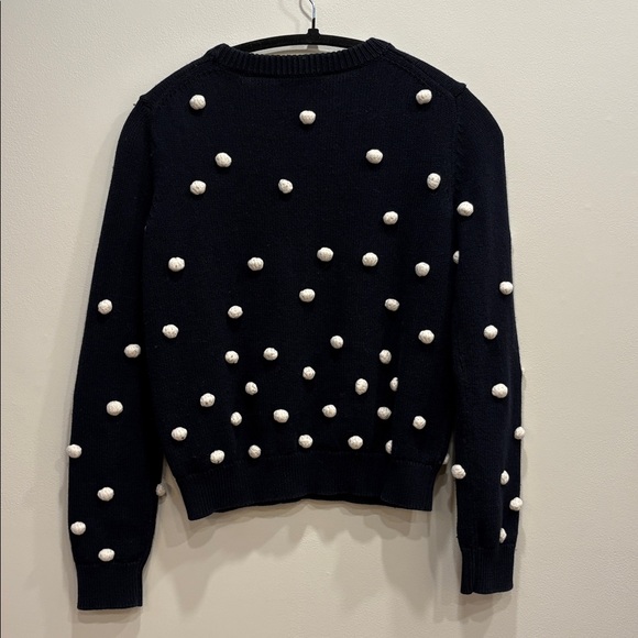 TORY BURCH Sweater in Black/White - Picture 8 of 12